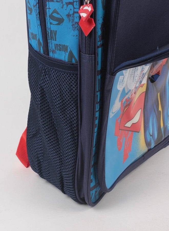 سوبر مان حقيبة مدرسية سوبرمان واقفة - 18 بوصة - Image 2